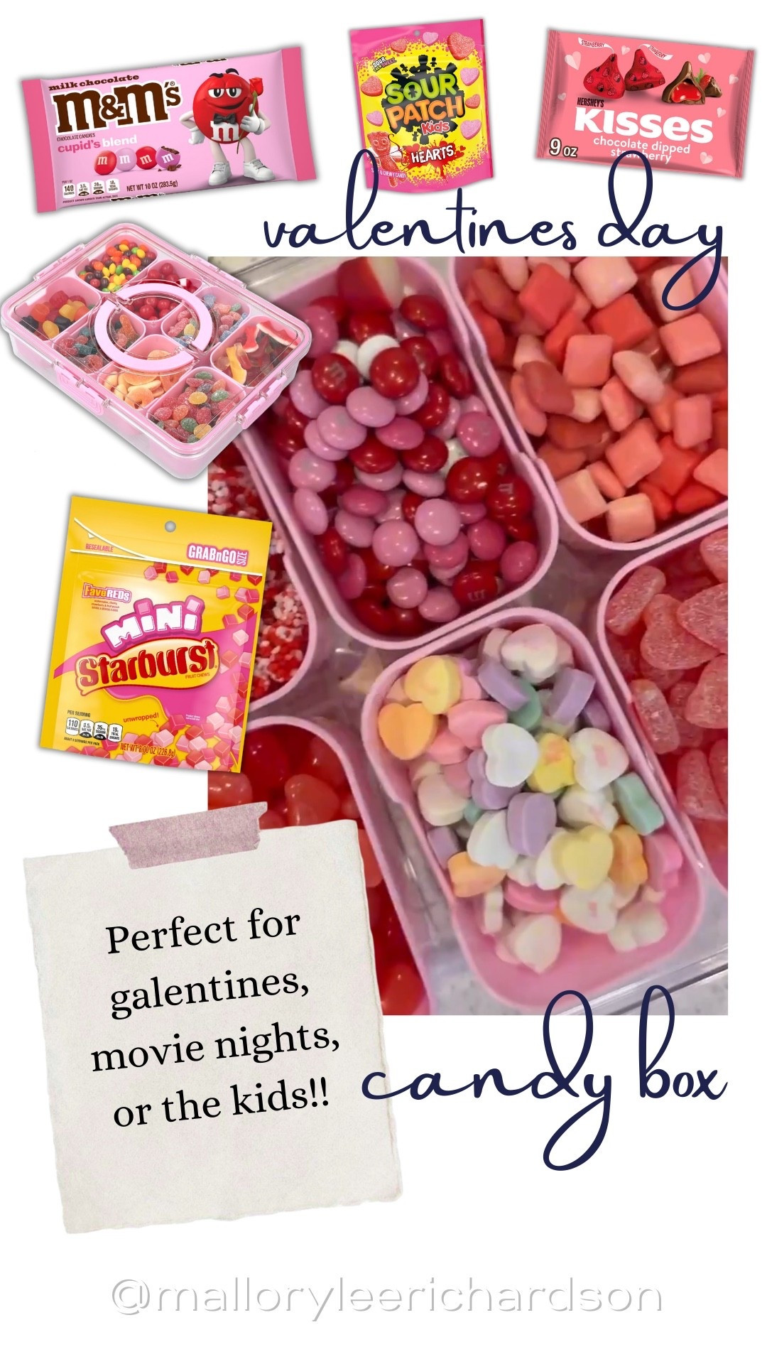 Valentines snack box idea perfect for literally any occasion!!

DIY, diy project, Valentines, snack box, snackle box, candy box, organization box, valentines candies, Mallory Lee Richardson 

#LTKFindsUnder50 #LTKmomlife #LTKSeasonal