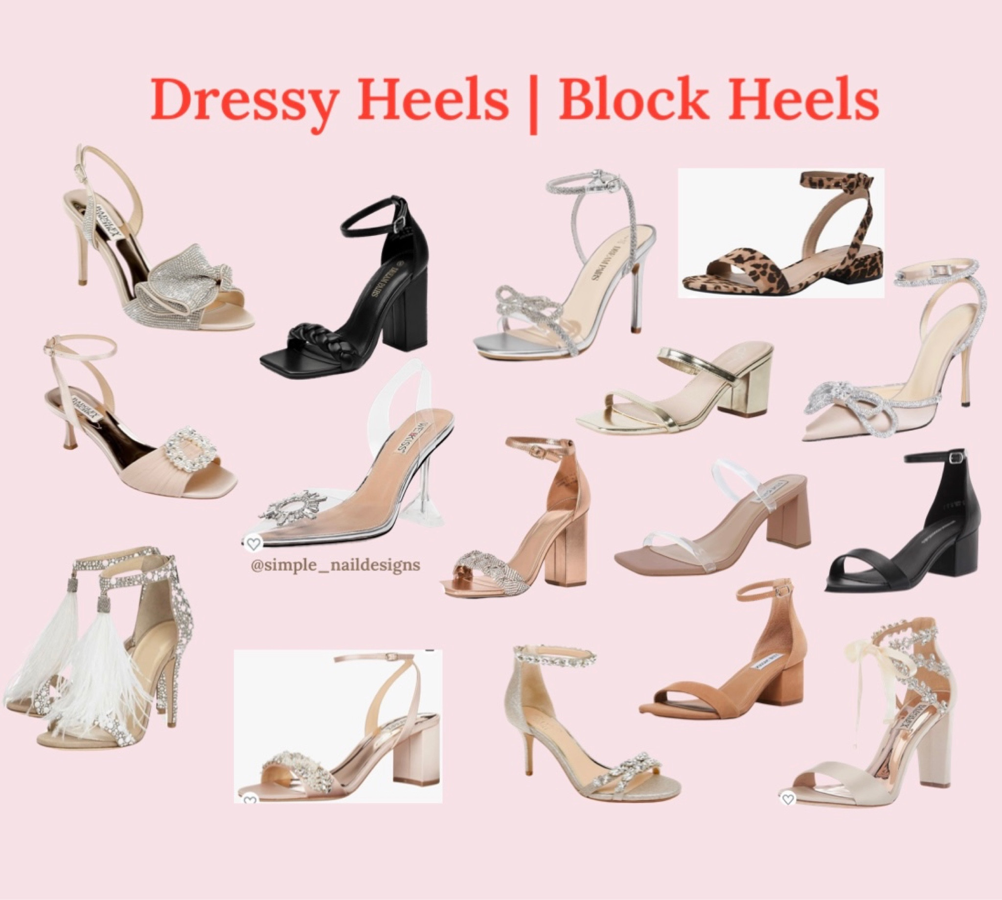 Dressy Heels and Block Heels | Amazon finds 

*Heart this post and be notified of price drops | then shop from your Favorites*

#festivewomenshoes #festiveheels #holidayshoes #sparklyheels #festiveblockheels #christmasshoes #dressywomenshoes #dressyheels #dressywomenshoes #festivestyle #christmasstyle #holidaystyle #womenstyle #amazonfinds
#affordablestyle 

#LTKshoecrush #LTKHoliday #LTKstyletip