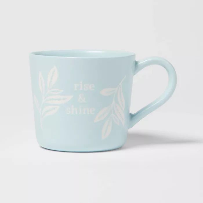 15oz Stoneware Rise and Shine Mug - Threshold™ | Target