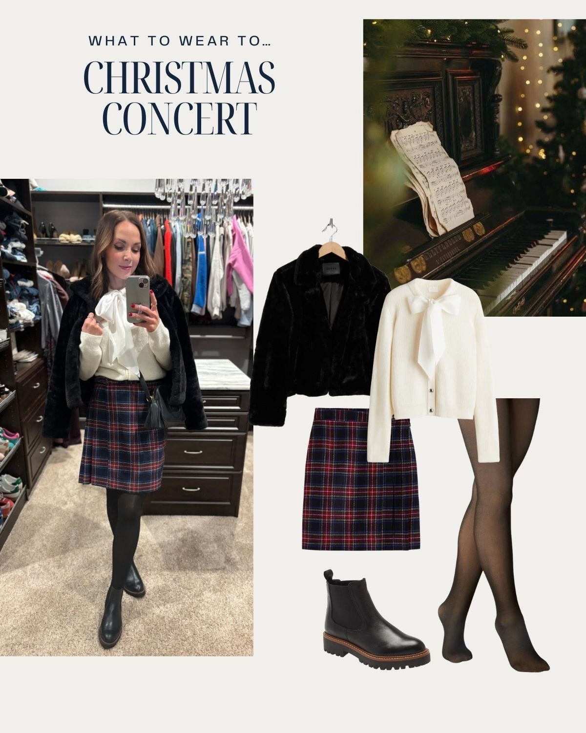  Christmas concert outfit inspiration 
My @boden skirt is $40 off and @nordstrom Chelsea boots are under $50! 

#LTKgrwm #LTKootd #LTKHoliday