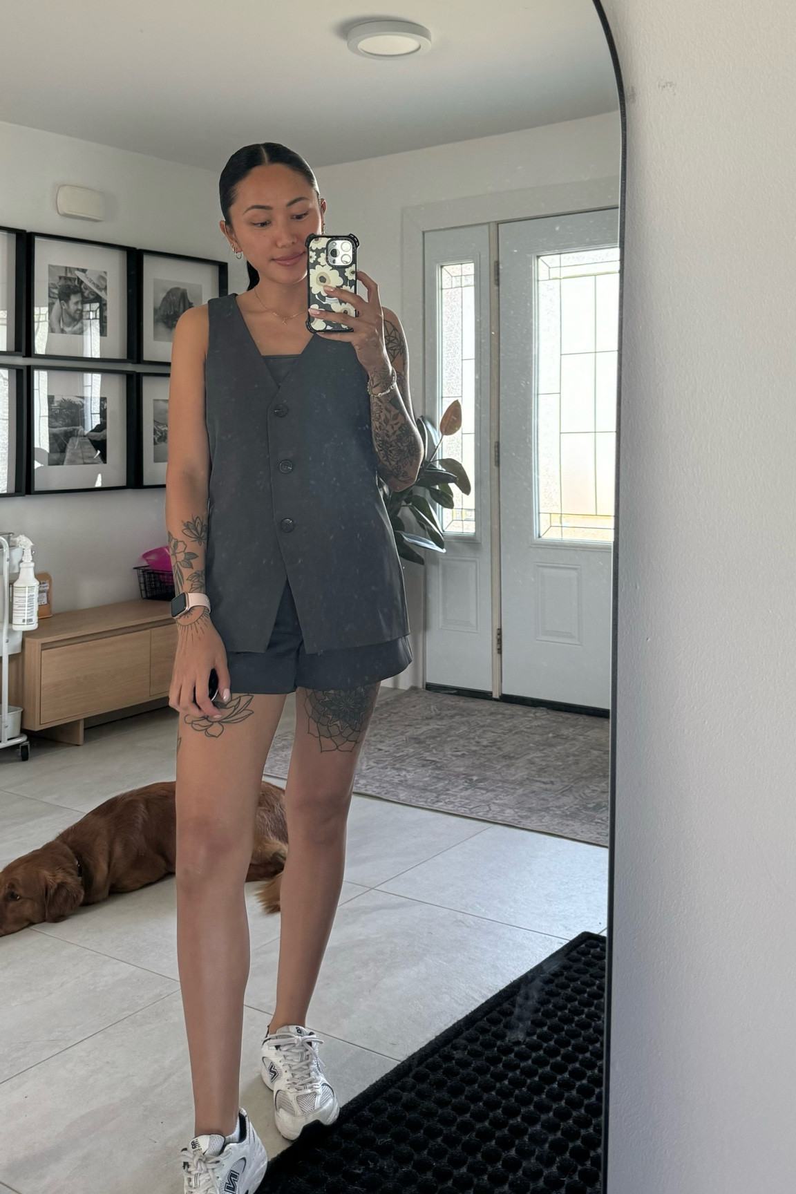 matching sets make me feel put together 🐺 #businesscasual #matchingset