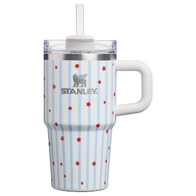 Stanley 20 oz Stainless Steel H2.0 FlowState Quencher Tumbler Blue Starry Stripes | Target