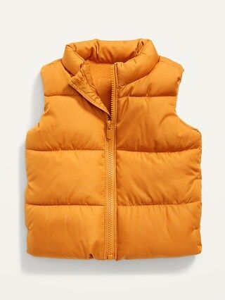 Unisex Solid Frost-Free Puffer Vest for Baby | Old Navy (US)