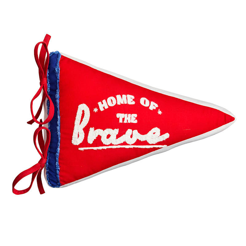 Sunny Club Pennant Home of The Brave Outdoor Pillow








	
		
		
			
				Write a Review
			
		... | At Home
