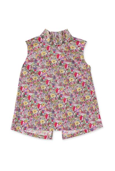 Sleeveless Mod Top - Pink Liberty Floral | Shop BURU