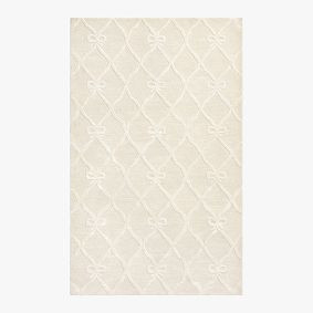 LoveShackFancy Bow Trellis Rug | Pottery Barn Teen
