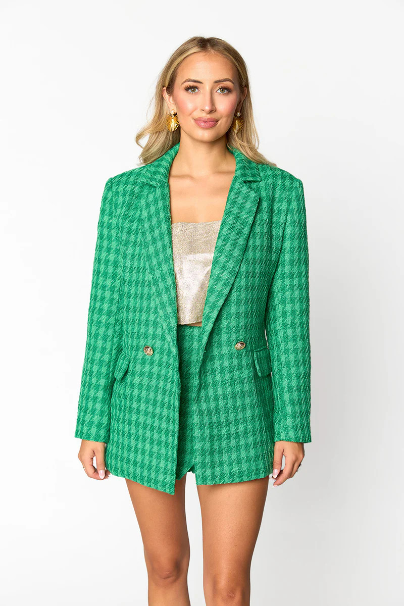 BuddyLove | Avery Oversized Blazer | Ivy | BuddyLove