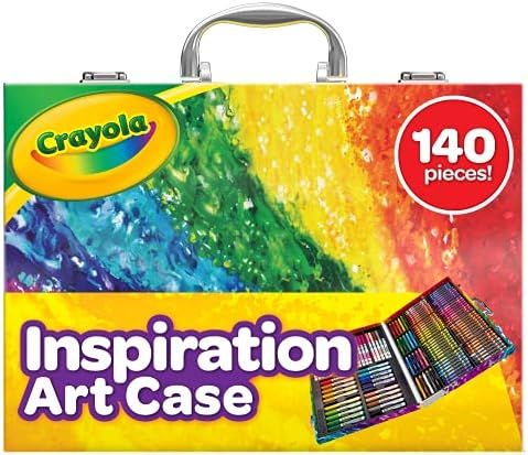 Amazon.com: Crayola Inspiration Art Case Coloring Set, Kids Art Supplies Set, Gifts For Kids Ages... | Amazon (US)