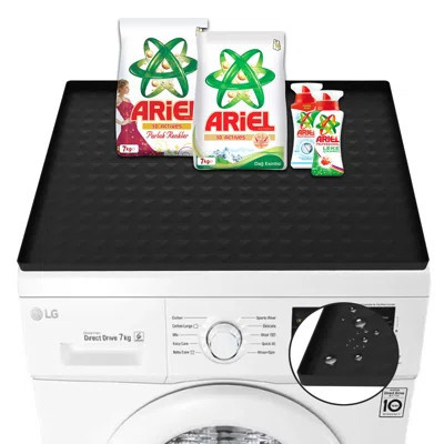 23.6''X19.7'' Washer And Dryer Top Protector Mat, Non-Slip Washing Machine Cover Mat, Silicone Rubber Mat For Laundry Machine & Dryer, Waterproof, Was | Wayfair North America