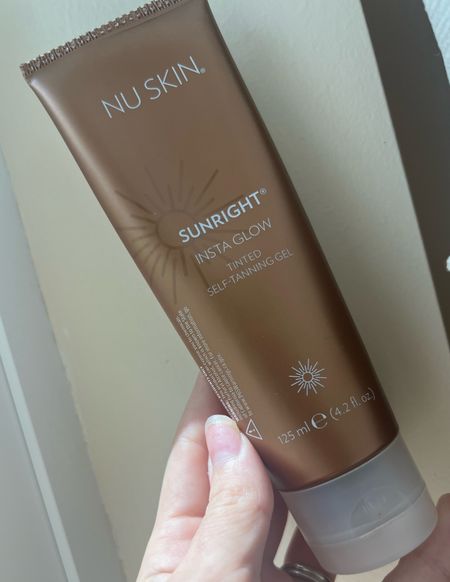 Face and body self tanning gel! First reaction… i Love this! so natural! 

#LTKunder50 #LTKswim #LTKSeasonal
