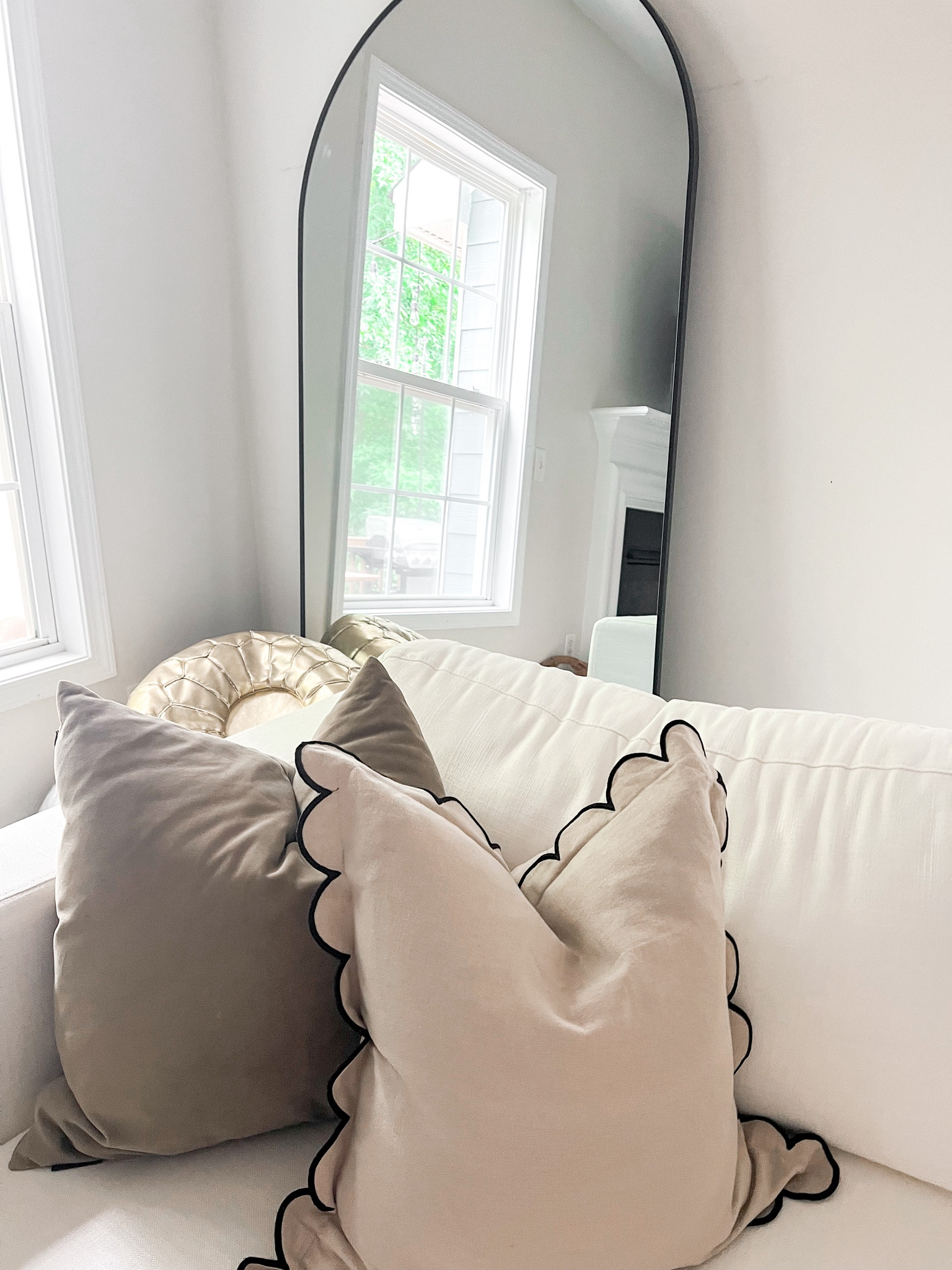 The perfect scalloped pillows 

#LTKFindsUnder50 #LTKHome