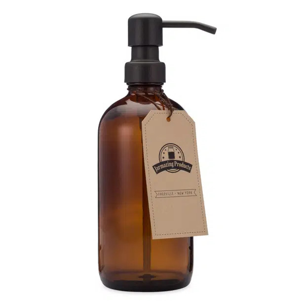 Glass Pint Jar Lotion Dispenser | Wayfair North America