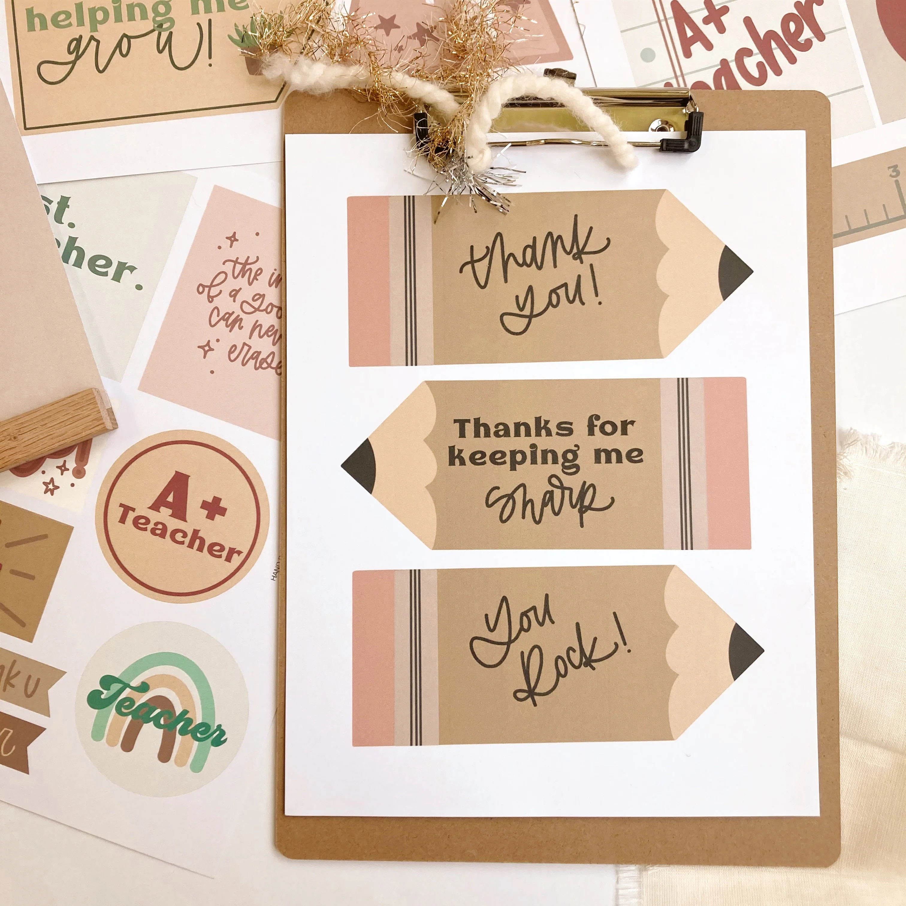 Teacher Appreciation Bundle | The Letter Vee