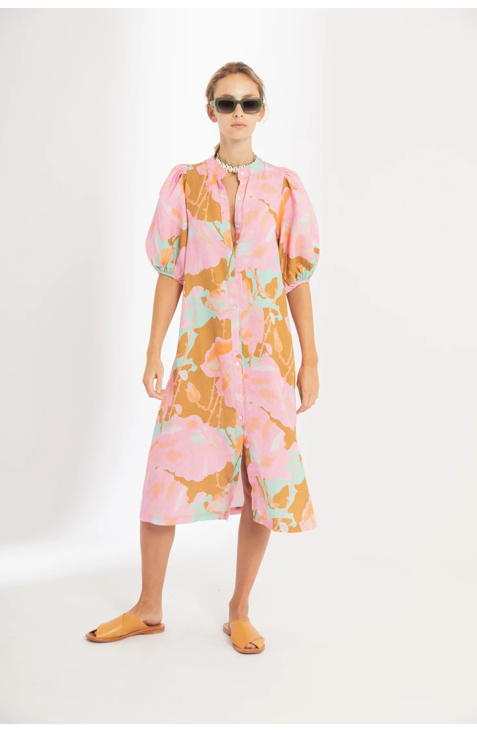 LANHTROPY Bubble Linen Dress | Nordstrom | Nordstrom