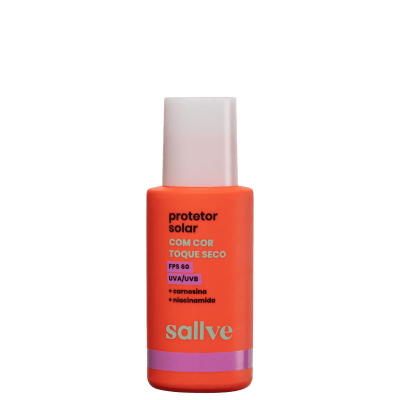 Protetor Solar com Cor Sallve FPS60 | Beleza na Web | Beleza Na Web (BR)