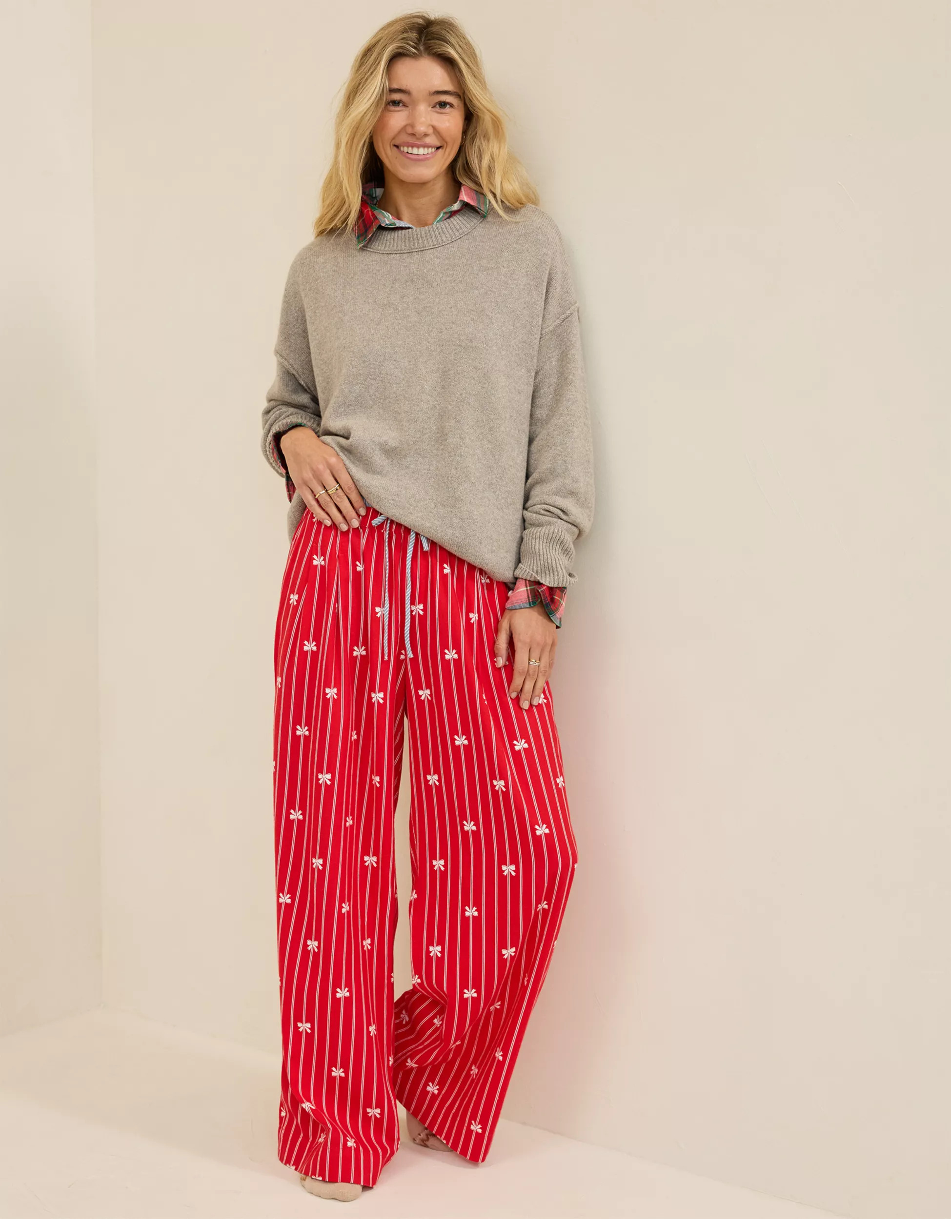 Aerie Flannel Trouser PJ | American Eagle Outfitters (US & CA)