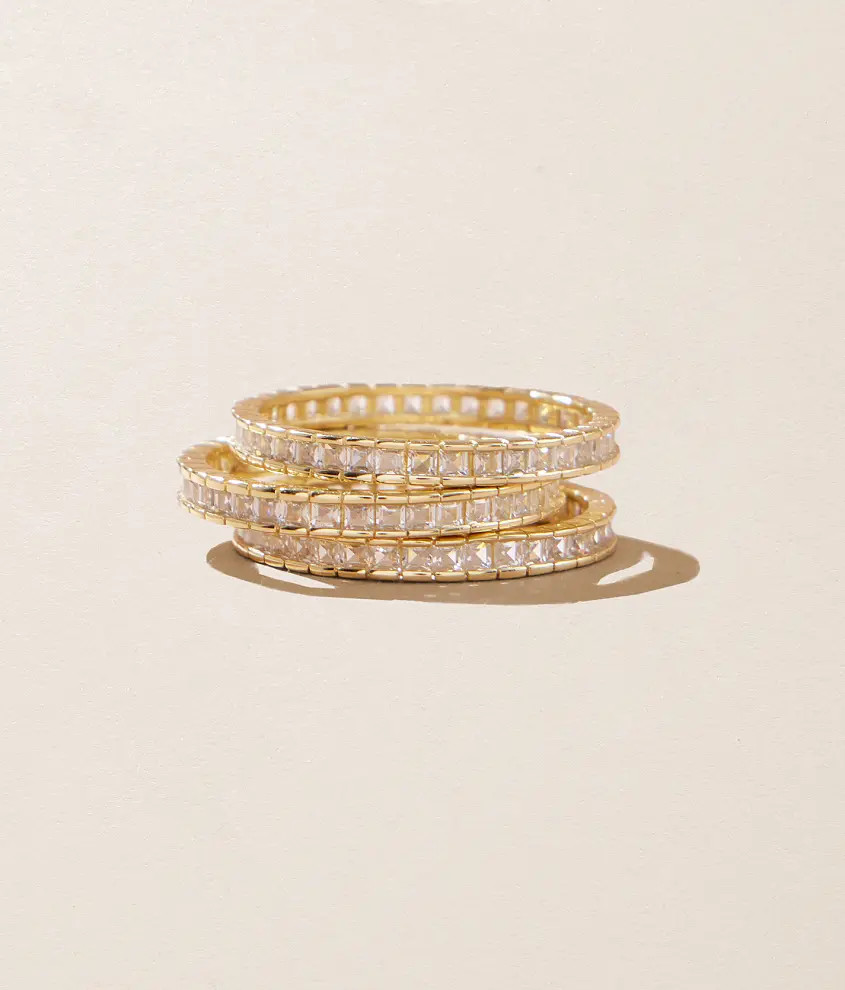 3 Pack Allegra Ring Set | Buckle