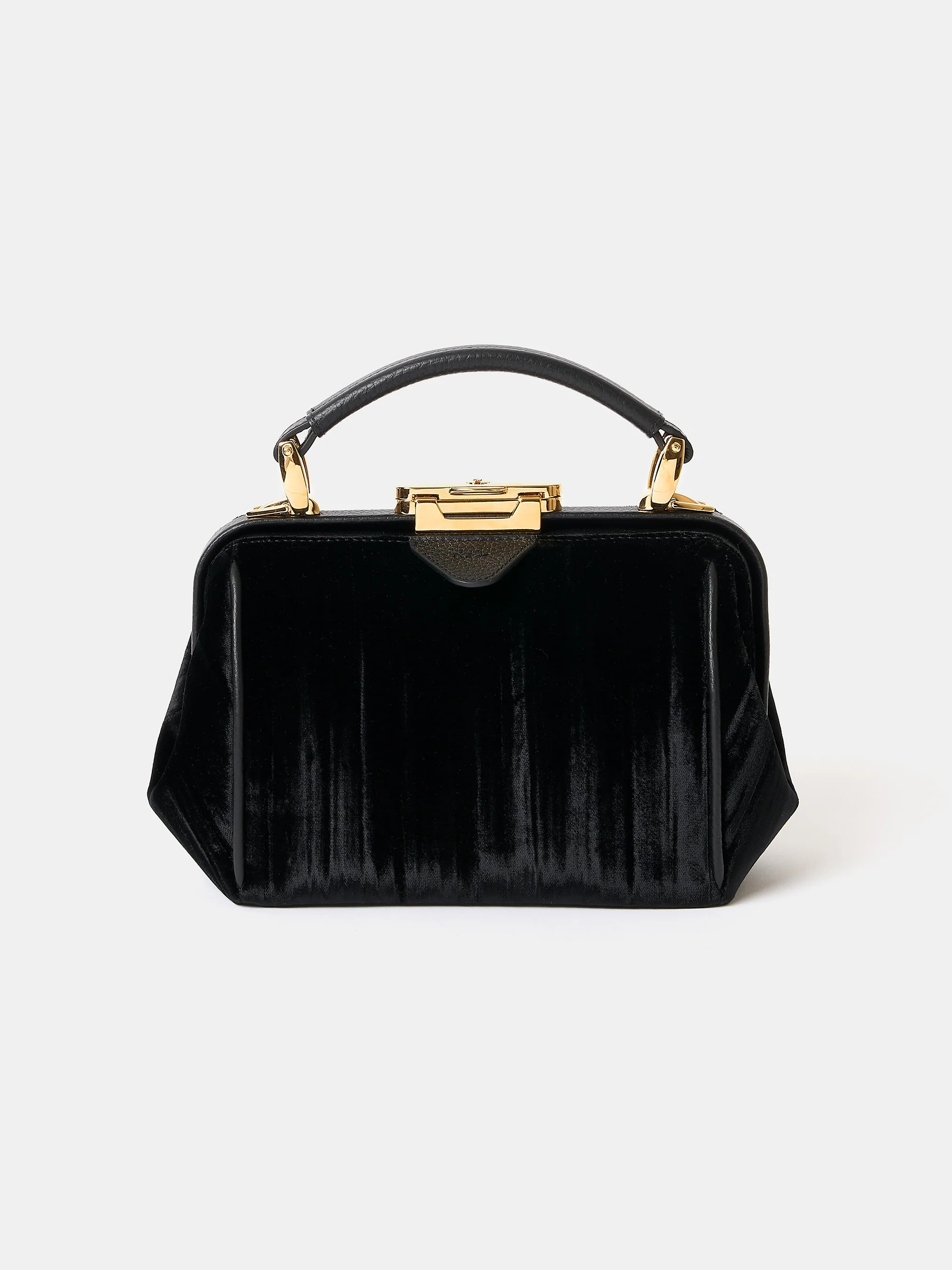 The Mini Sophie - Black Velvet | The Cambridge Satchel Company