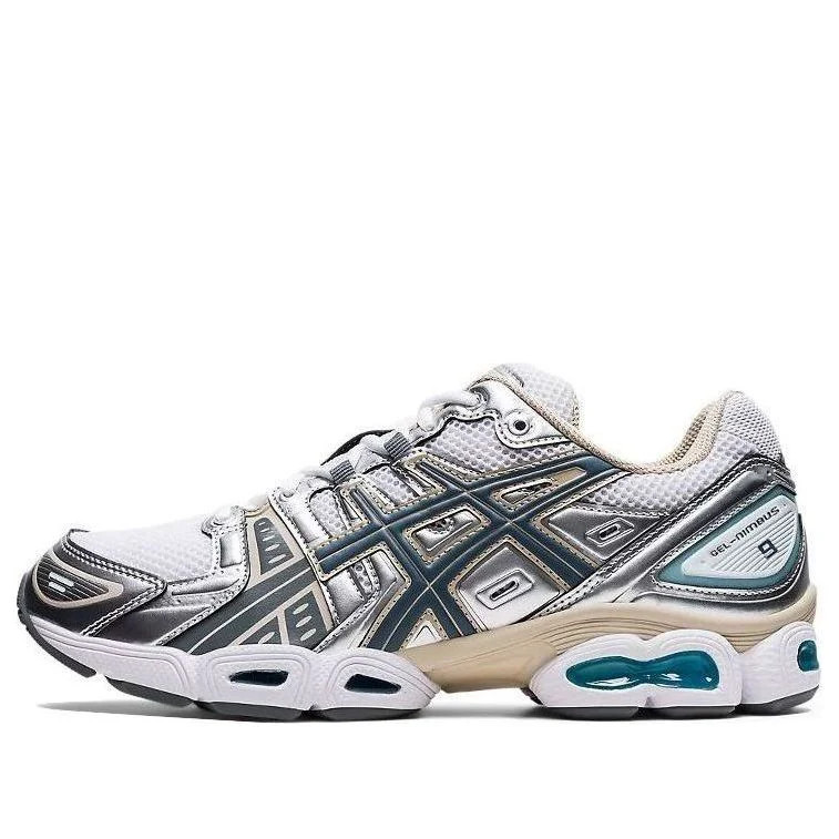 ASICS Gel Nimbus 9 'White Steel Grey' | KICKS CREW