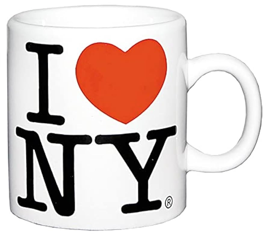 Torkia - Official I Love/Heart NY - Cermaic Mini Mugs - 4oz (White) | Amazon (US)