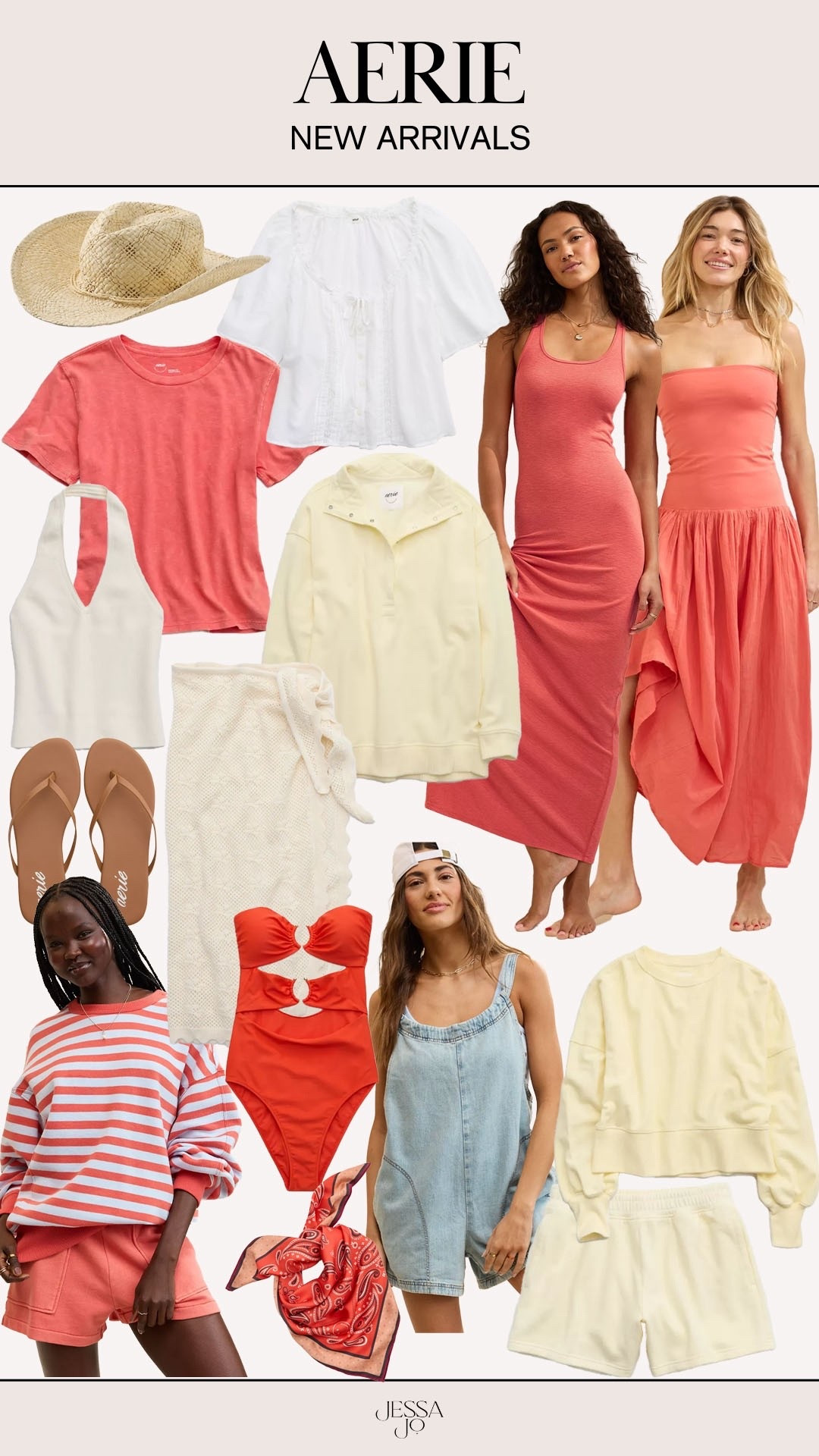 Aerie new arrivals. Aerie spring style. Aerie spring dress. Aerie basic tee. Aerie swim. Butter yellow trending for spring. Spring striped top  

#LTKootd #LTKSeasonal #LTKSwim