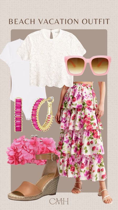 Summer Dress. This Beach Vacation outfit is made for Florida. That purse! What a fun Summer outfit .

#LTKTravel #LTKSeasonal #LTKFestival