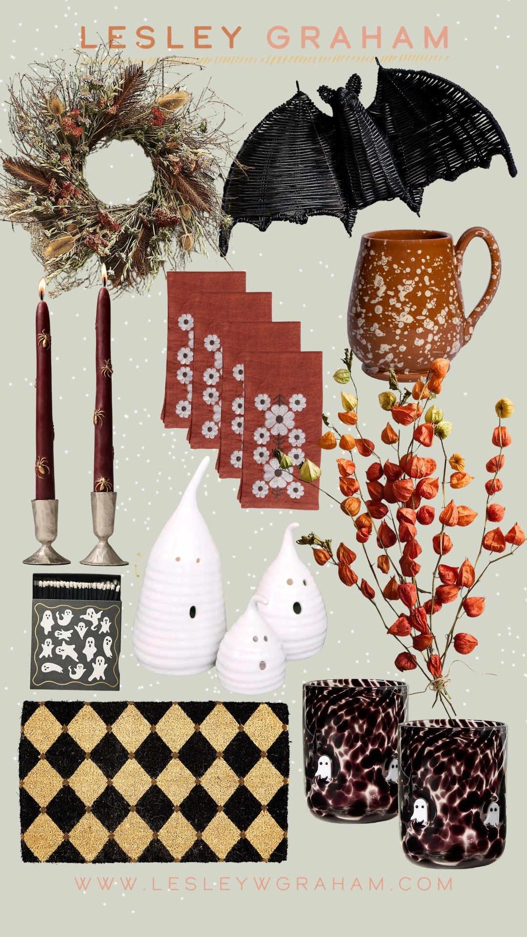 Autumn decor Halloween decor charming spooky decor taper candles warm colors doormats dried flowers 

#LTKHome #LTKSeasonal #LTKautumn