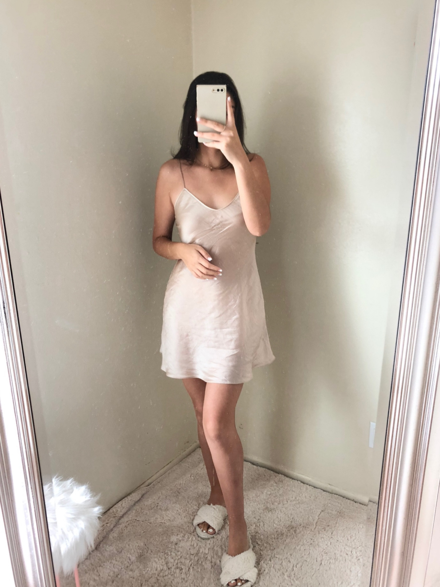 Silk night gown 

#LTKstyletip #LTKMostLoved #LTKGiftGuide