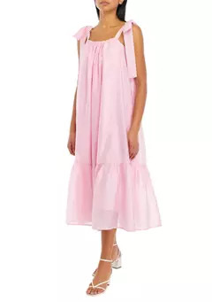 ENGLISH FACTORY Women's Sleeveless Midi Dress | Belk