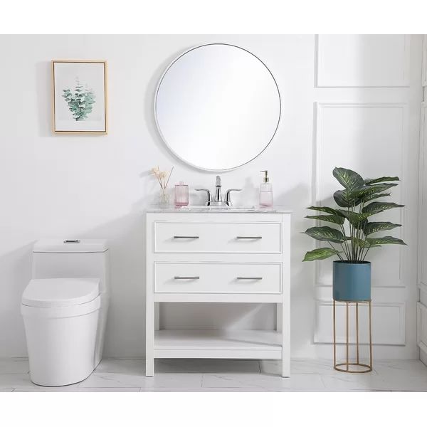 Unique 30" Single Bathroom Vanity Set | Wayfair North America