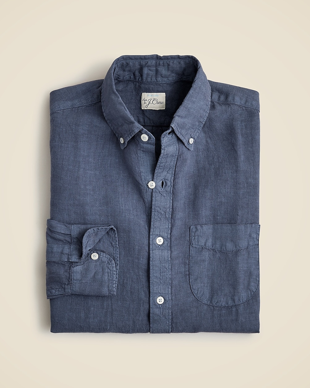 Baird McNutt garment-dyed Irish linen shirt | J. Crew US