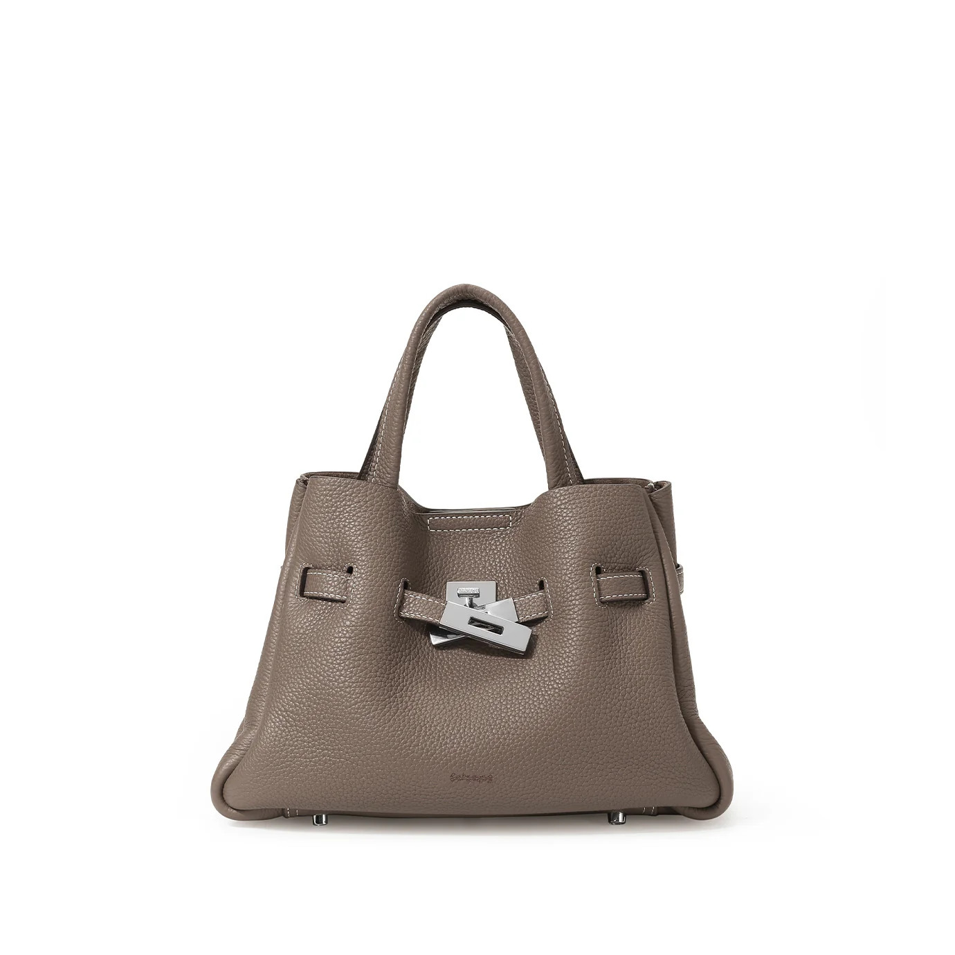 SAOIRSE Belt Soft Structural Shoulder Tote Small | RABEANCO