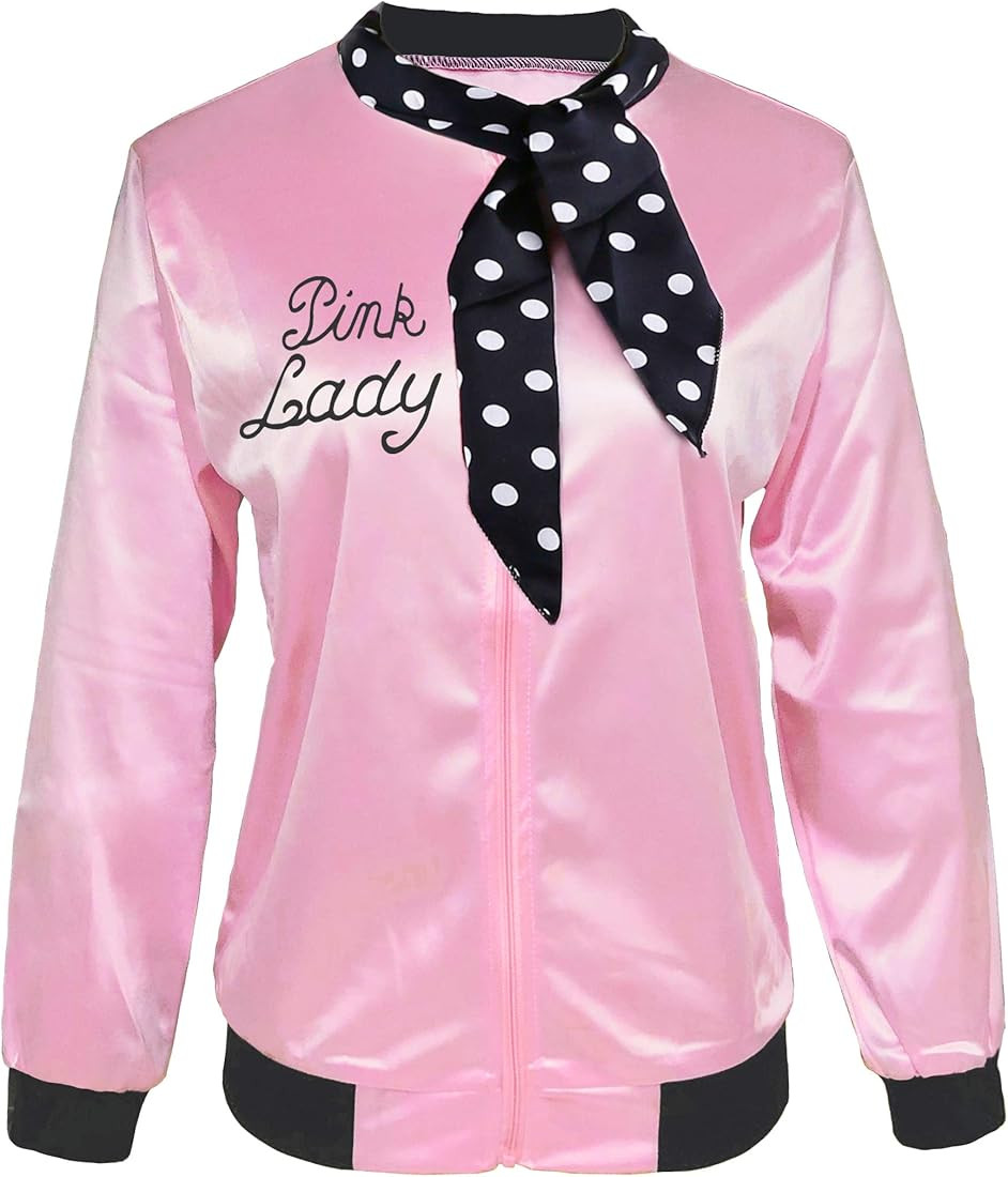 Vintage Pink Jacket Women Halloween Costume Fancy Dress | Amazon (US)