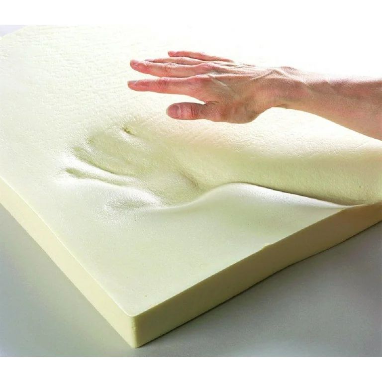 Upholstery Visco Memory Foam Square Sheet- 3.5 lb High Density - Luxury Quality For Sofa, Chair C... | Walmart (US)