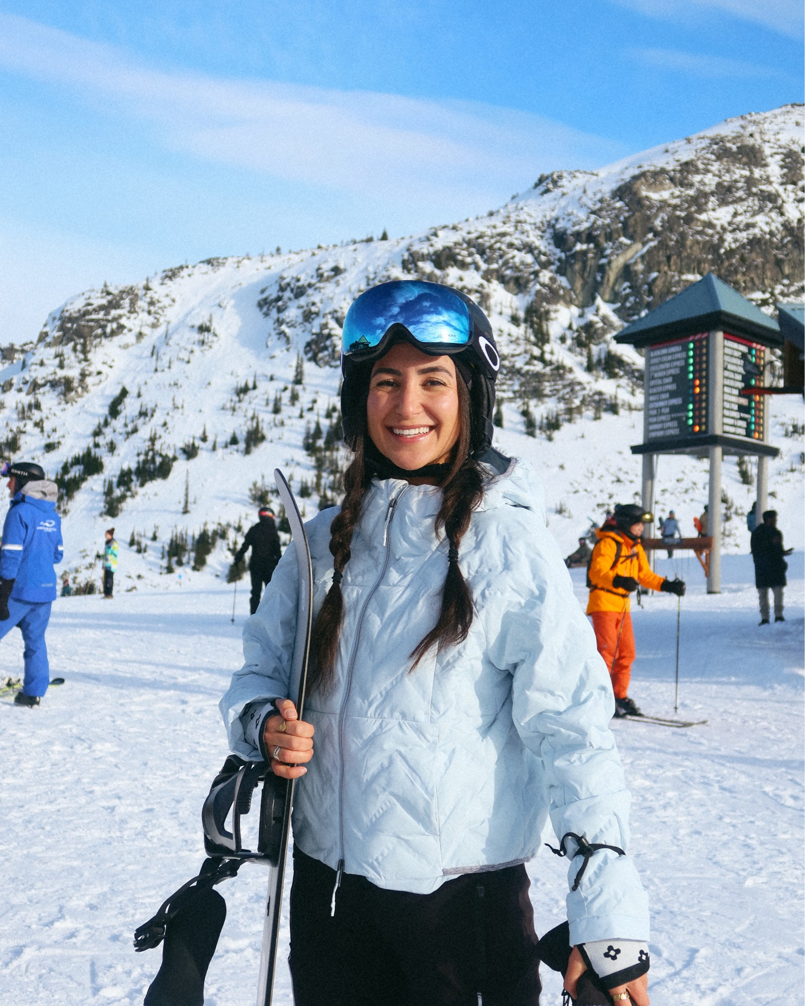 🩵🎿 small in bibs, xsmall in puffer, small in baselayers 

#LTKSeasonal #LTKActive