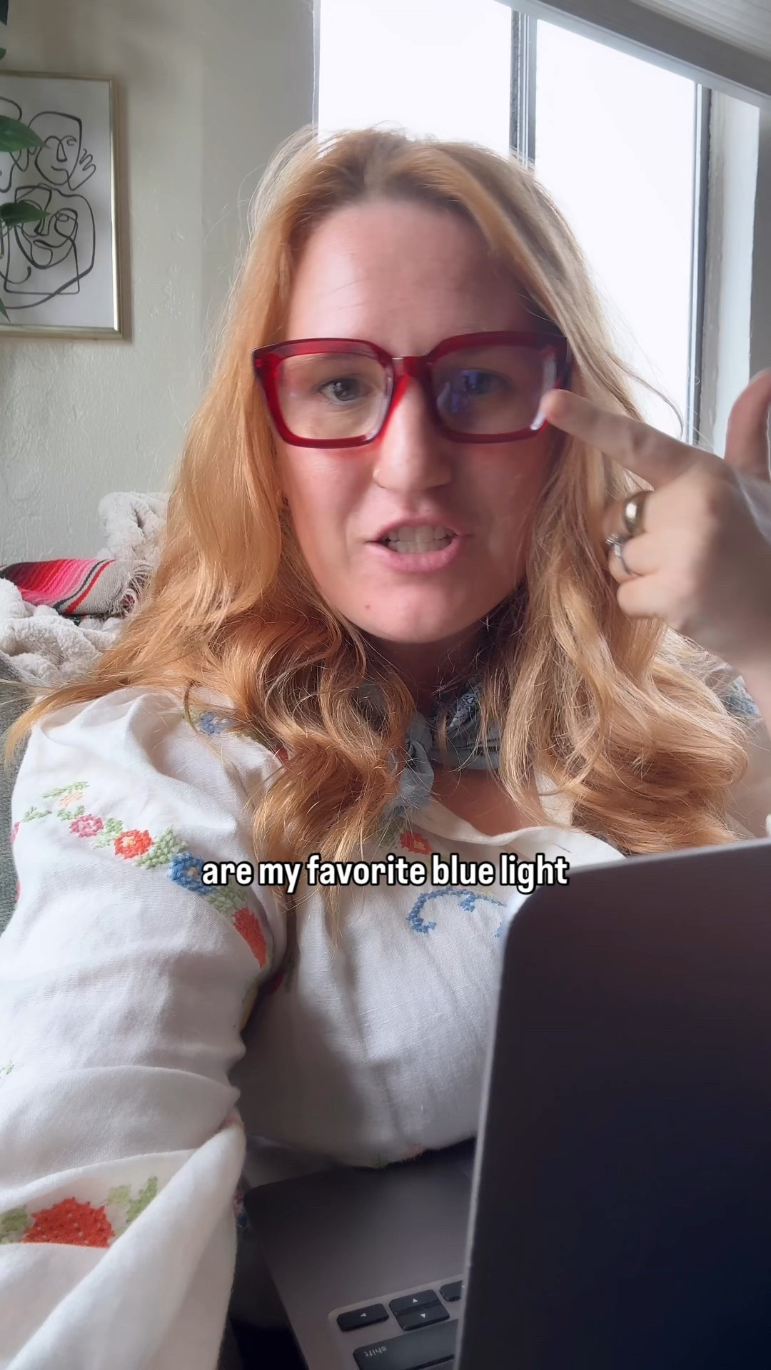 My favorite blue light classes that I wear while working and staring at a computer screen these are only $14 from Amazon and they come in tons of colors #bluelight #glasses #amazon 

#LTKMidsize #LTKStyleTip #LTKWorkwear