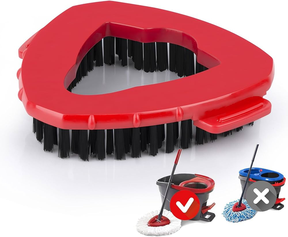 Spin Mop Scrub Brush Head for O Ceda EasyWring 1 Tank System, Shower Floor Scrubber Mop Head Repl... | Amazon (US)