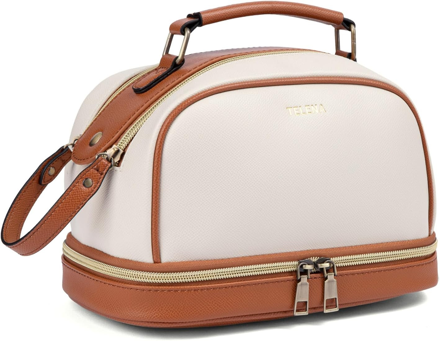 Travel Cosmetic Toiletry Makeup Bag - Multifunctional Essentials Organizador,Water Resistant Acce... | Amazon (US)
