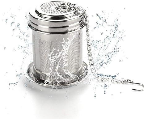 House Again Tea Ball Infuser & Cooking Infuser, Extra Fine Mesh Tea Infuser Threaded Connection, ... | Amazon (US)
