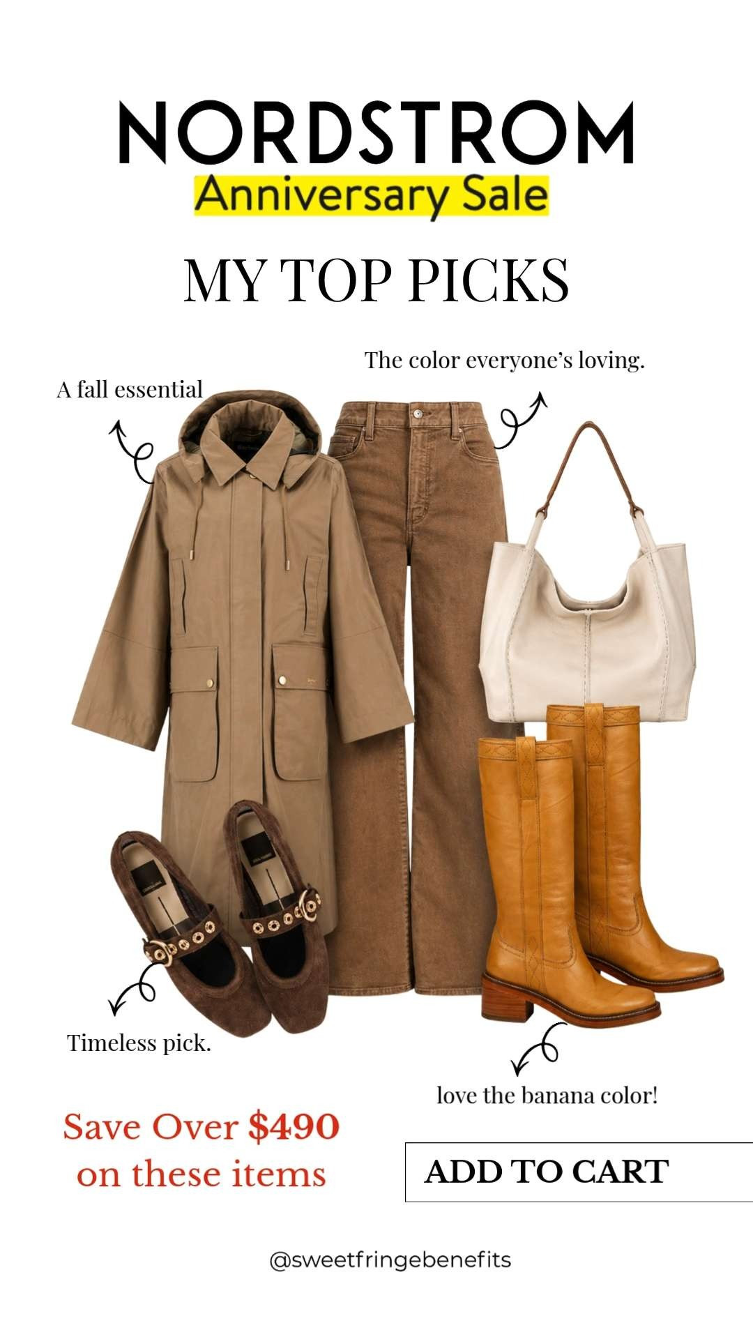 These are the fall wardrobe staples worth grabbing during the Nordstrom Anniversary Sale! From a classic utility jacket and flattering brown jeans to timeless riding boots, a best-selling leather tote, and chic loafers, these are versatile pieces you'll wear for years. Save over $490 while they're on sale.

💡 LTK MADE EASY
❤️ Heart = Support my posts!
🔖 Save = Get sale & restock alerts
📋 Lists = Keep favorites organized
📲 Share = Send lists and products to a friend. Hello, Christmas List!
💬 Comment = Ask me anything about what I'm wearing.:-) 

 #LTKSeasonal #LTKActive #LTKOver40