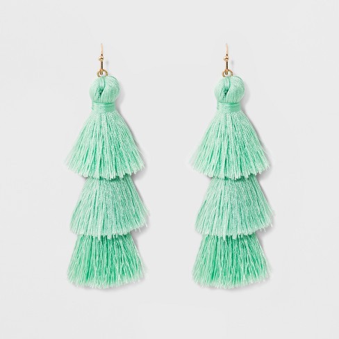 SUGARFIX by BaubleBar Tiered Tassel Drop Earrings | Target