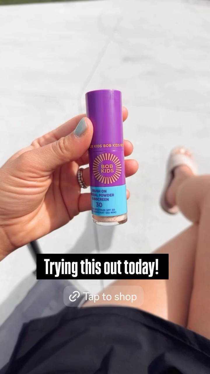 Trying this out today! Non toxic sunscreen 