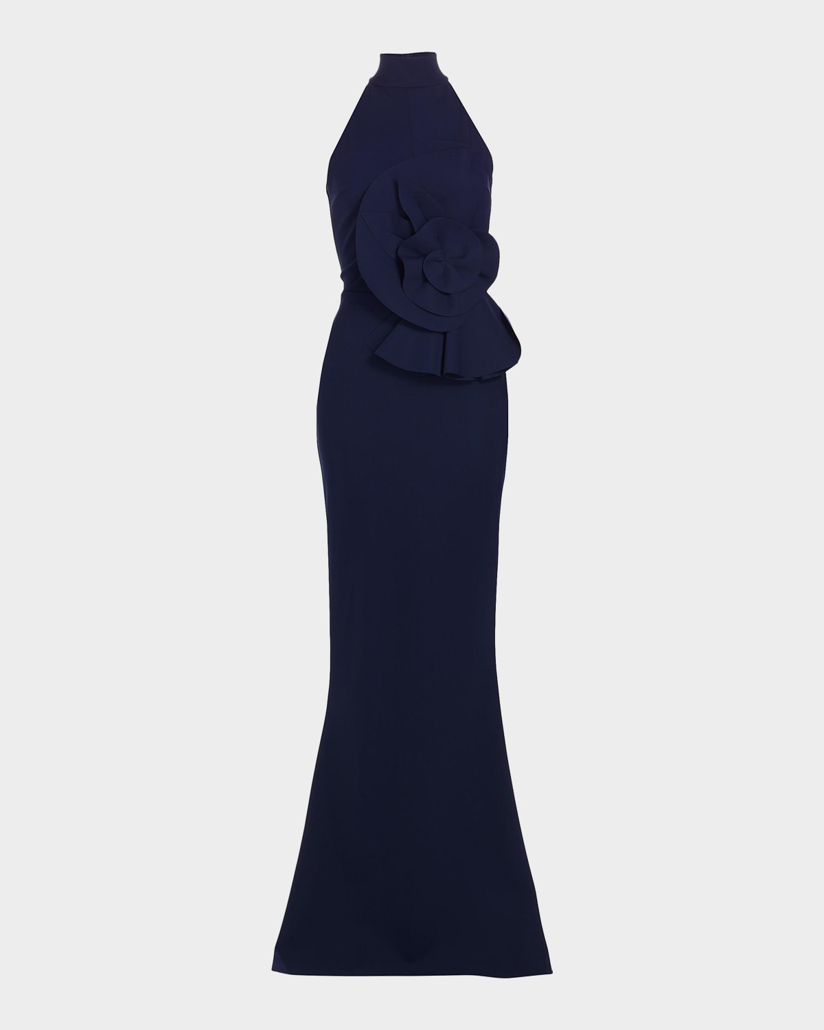 Hebana Halter Rosette Gown | Neiman Marcus