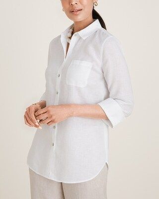 Fresh Chic No-Iron Linen Shirt | Chico's