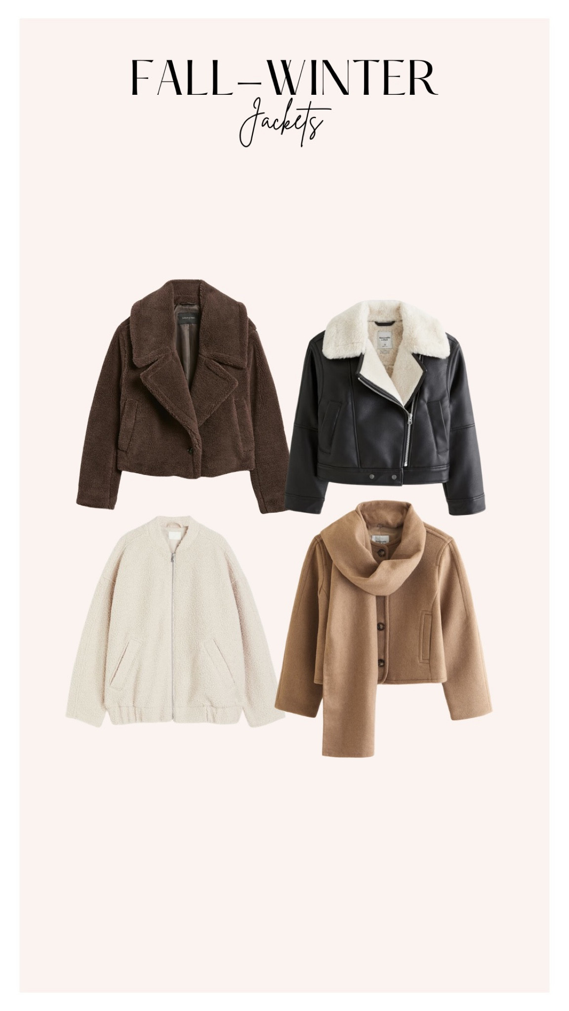 Jacket favs ❤️

#LTKSeasonal #LTKU #LTKstyletip