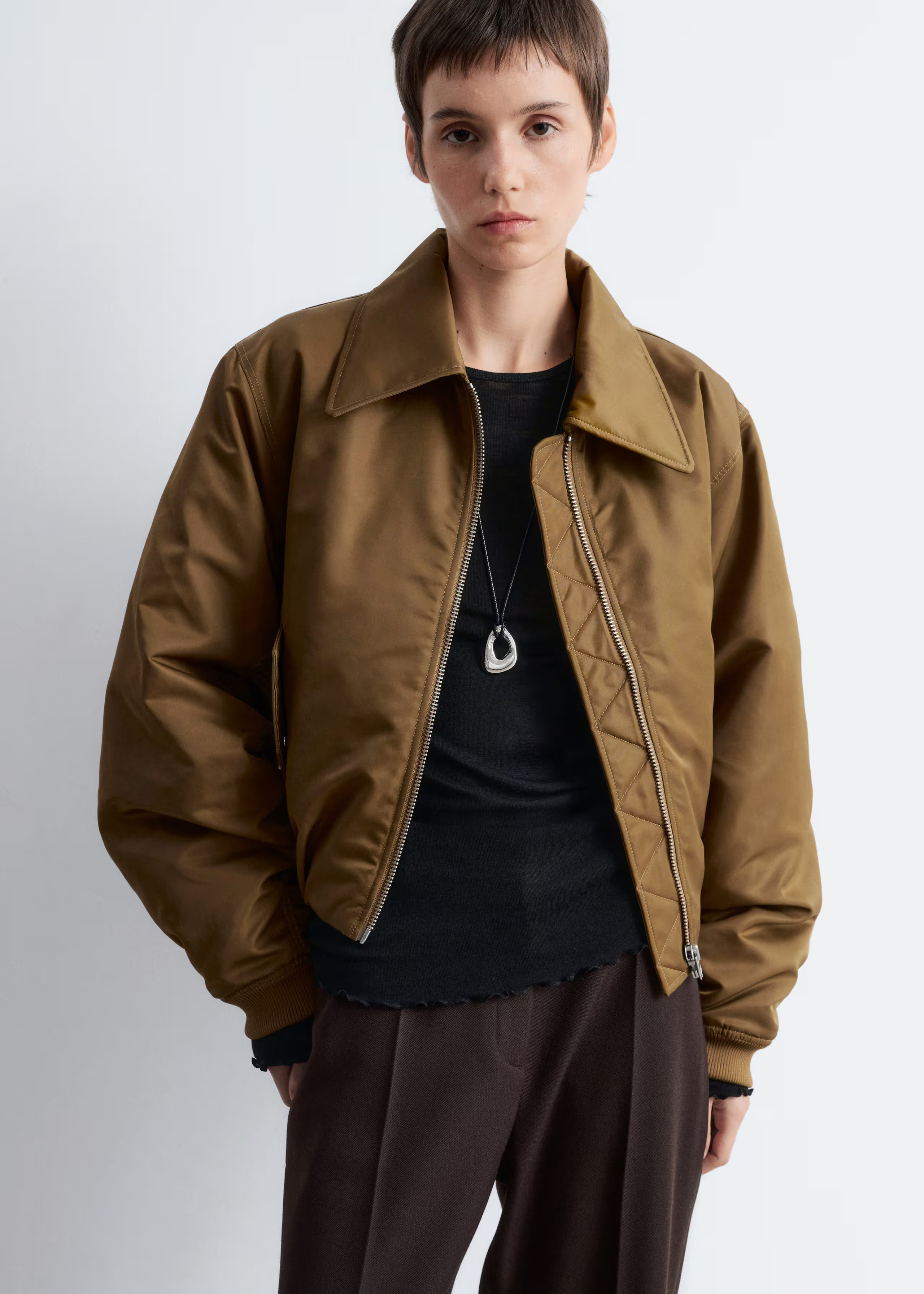 Sculptural Pendant Cord Necklace | & Other Stories EU