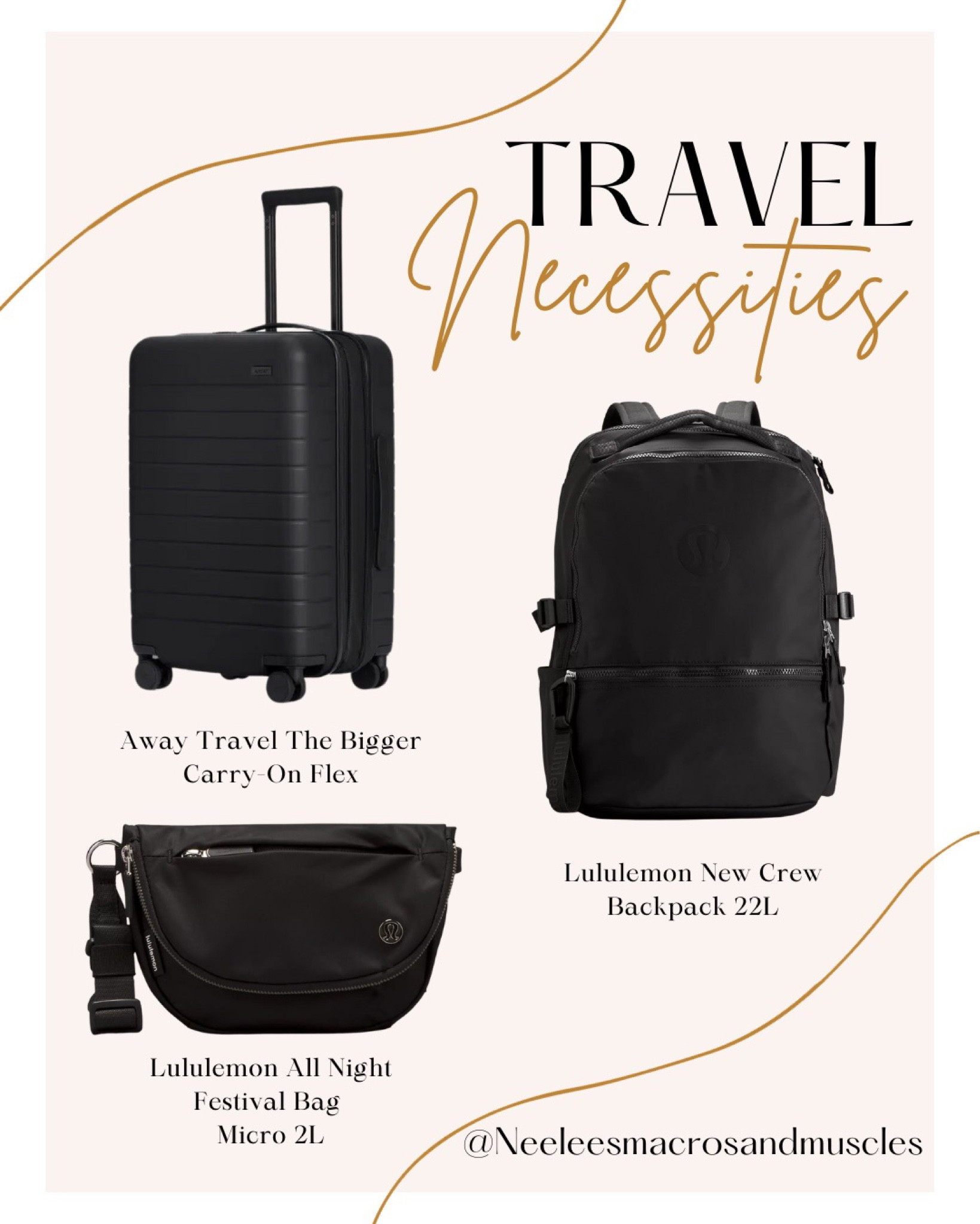 🤍🙌🏻 I am about to leave for a conference tomorrow and these are the bags I must bring with me🙌🏻🤍

They are such great quality, spacious and just perfect when traveling! 😍

#LTKtravel #LTKGiftGuide #LTKeurope