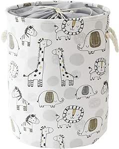 INough Baby Laundry Baskets Baby Hamper, Toy Basket for Kids Washing Basket, Toys Storage Basket ... | Amazon (UK)