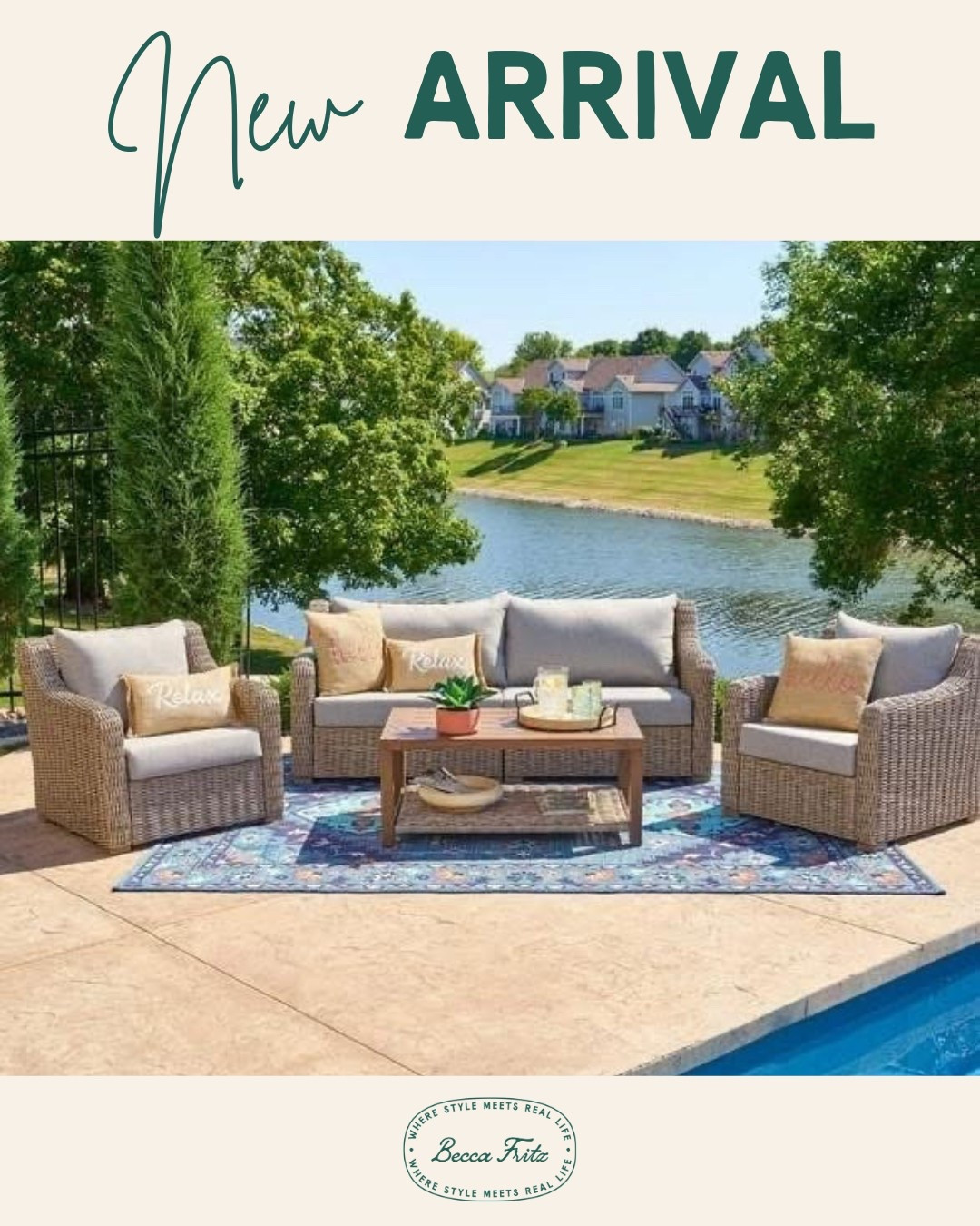 Step into the sunshine and embrace the joy of outdoor living! ☀️🏡 This brand new Better Homes & Gardens 4 pc patio set has arrived, complete with a sturdy steel frame and easy-to-clean fabric. Experience comfort and elegance as you unwind. Free shipping too! #PatioGoals #OutdoorLiving #HomeSweetHome #PatioFurniture #PatioLife #Patio 

#LTKSeasonal #LTKSpringSale #LTKHome