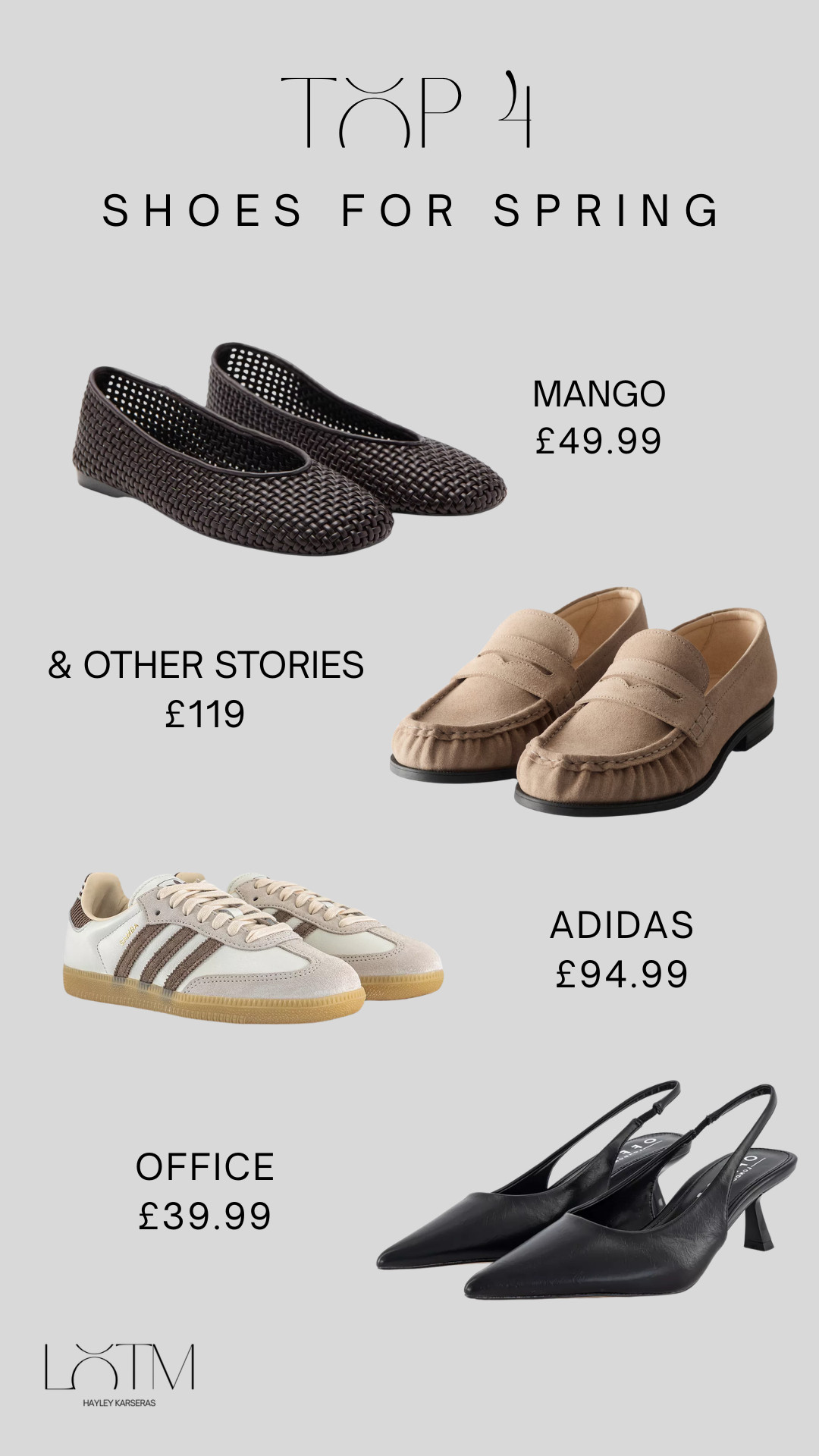 My go to shoes for spring at the moment! 

Adidas, Office, & Other Stories and Mango 

 #LTKspring #LTKsummer #LTKshoes